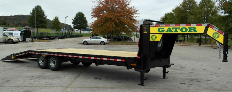 Gooseneck flat bed trailer for sale14k  Robertson County, Kentucky